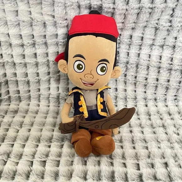 DISNEY  Store 13” Jake and the Neverland Pirates Plush  Stuffed Animal Toy - Picture 1 of 7